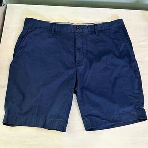 Ralph Lauren Dark Blue Flat Front Shorts